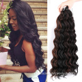 Женщины 20inches Body Wave Ocean Synthetic Hair Bluk